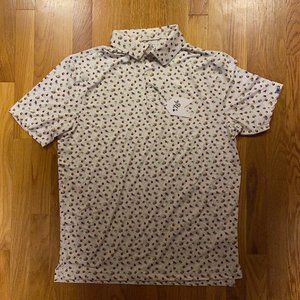 1764 Men's Golf Shirt Coconut Loungin' White Medium
